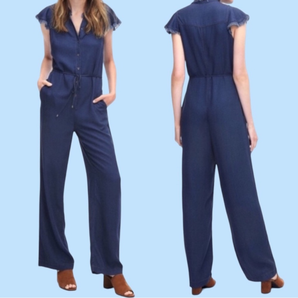 Splendid Chambray Jumpsuit